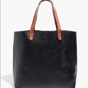 Madewell leather tote bag